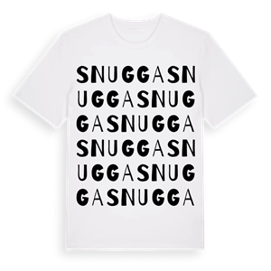 Snugga ordlek t-shirt – ekologisk bomull t-shirt från Pinshirt