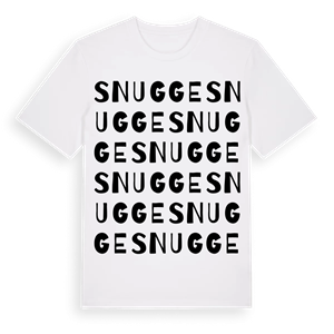 Snugge ordlek t-shirt – ekologisk bomull t-shirt från Pinshirt