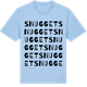 Blue Soul t-shirt med Snugget ordlek t-shirt