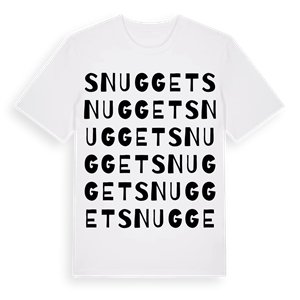 Snugget ordlek t-shirt – ekologisk bomull t-shirt från Pinshirt