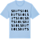 Blue Soul t-shirt med Snutsbol ordlek t-shirt