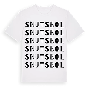 Snutsbol ordlek t-shirt – ekologisk bomull t-shirt från Pinshirt