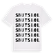 Snutsbol ordlek t-shirt