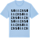 Blue Soul t-shirt med Söbben ordlek t-shirt