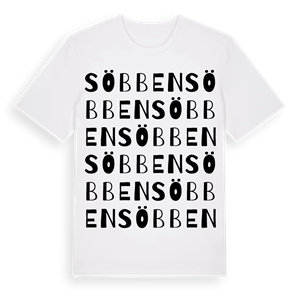 Söbben ordlek t-shirt – ekologisk bomull t-shirt från Pinshirt