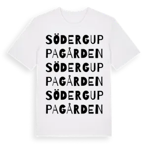 Söderguppagården ordlek t-shirt – ekologisk bomull t-shirt från Pinshirt