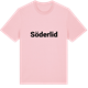 Pink Cotton t-shirt med Söderlid fetstil t-shirt