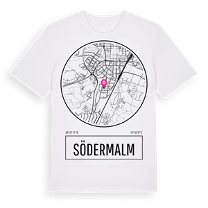 Södermalm t-shirt – ekologisk bomull t-shirt från Pinshirt