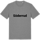 Mid Heather Gray t-shirt med Söderrud fetstil t-shirt