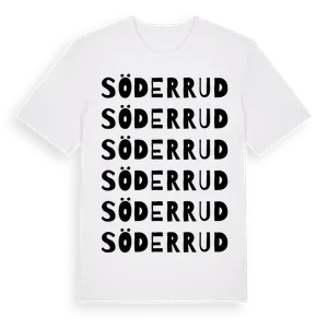Söderrud ordlek t-shirt – ekologisk bomull t-shirt från Pinshirt
