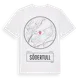 White t-shirt med Södertull t-shirt