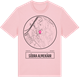 Pink Cotton t-shirt med Södra Almekärr t-shirt