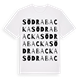 Södra Backa ordlek t-shirt