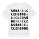 Södra Backen ordlek t-shirt
