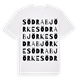 Södra Björke ordlek t-shirt