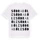 Södra Böle ordlek t-shirt