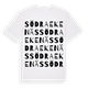Södra Ekenäs ordlek t-shirt
