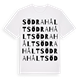 Södra Hålt ordlek t-shirt