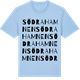 Blue Soul t-shirt med Södra hamnen ordlek t-shirt