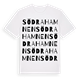 Södra hamnen ordlek t-shirt
