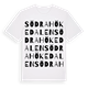 Södra Hökedalen ordlek t-shirt