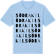 Blue Soul t-shirt med Södra Kil ordlek t-shirt