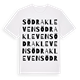 Södra Kleven ordlek t-shirt