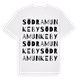 Södra Munkeby ordlek t-shirt