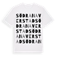 Södra Naverstad ordlek t-shirt