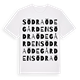 Södra Ödegården ordlek t-shirt
