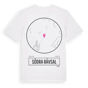 Södra Rävsal t-shirt – ekologisk bomull t-shirt från Pinshirt