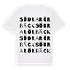 Södra Rörbäck ordlek t-shirt