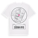 White t-shirt med Södra Ryd t-shirt