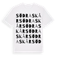 Södra Skår ordlek t-shirt