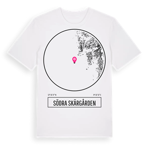 Södra Skärgården t-shirt – ekologisk bomull t-shirt från Pinshirt