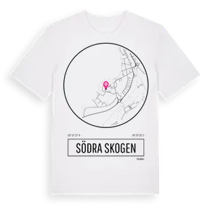 Södra Skogen t-shirt – ekologisk bomull t-shirt från Pinshirt