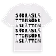 Södra Slätten ordlek t-shirt