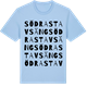 Blue Soul t-shirt med Södra Stavsäng ordlek t-shirt