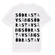 Södra Stavsäng ordlek t-shirt