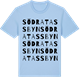 Blue Soul t-shirt med Södra Tassbyn ordlek t-shirt