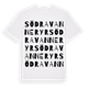 Södra Vanneryr ordlek t-shirt