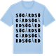 Blue Soul t-shirt med Sögård ordlek t-shirt