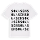 Sokasen ordlek t-shirt