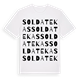 Soldatekas ordlek t-shirt