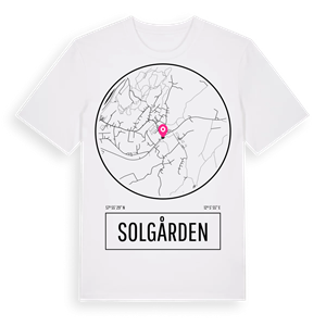 Solgården t-shirt – ekologisk bomull t-shirt från Pinshirt