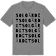 Mid Heather Gray t-shirt med Solgärdet ordlek t-shirt