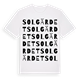 Solgärdet ordlek t-shirt