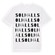 Solhall ordlek t-shirt