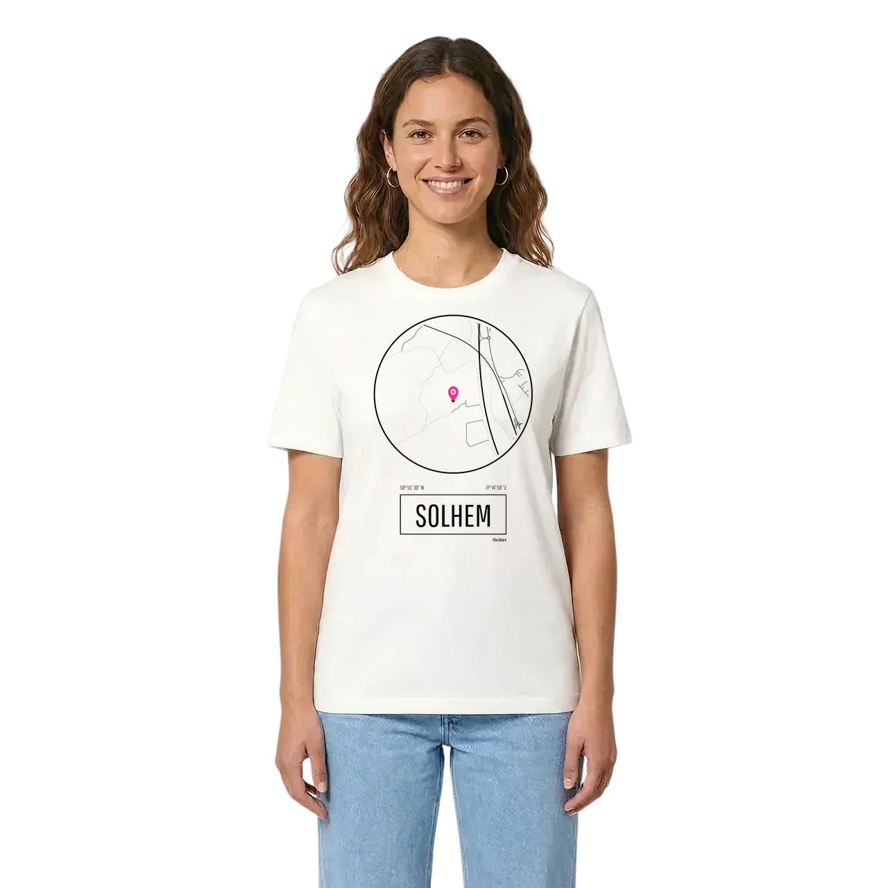 Solhem t-shirt i miljö