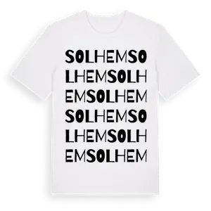 Solhem ordlek t-shirt – ekologisk bomull t-shirt från Pinshirt